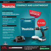 Load image into Gallery viewer, Makita Cordless Hammer Driver Drill 18V LI-ION 13mm
