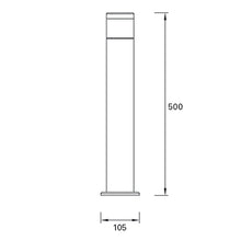 Load image into Gallery viewer, Forlight Arrow Bollard LED IP65 5.5W
