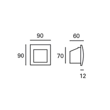 Load image into Gallery viewer, Forlight Face Recessed Wall Light 1W IP65
