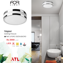Load image into Gallery viewer, Forlight Vapor Ceiling Fixture LED IP44 11.5W
