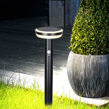 Load image into Gallery viewer, Glow Lighting Ziva Solar Bollard Motion Sensor LED 3000K IP44
