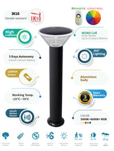 Load image into Gallery viewer, Glow Lighting Bollard Solar Panel 5V CCT 3000K/4000K/6000K IP65
