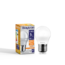 Load image into Gallery viewer, BRAYTRON ADVANCE E27 G45 LED BULB 5W 3000K OR 6500K
