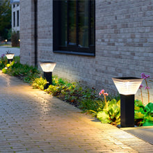 Load image into Gallery viewer, Glow Lighting Bollard Solar Panel CCT 3000K+6000K IP65
