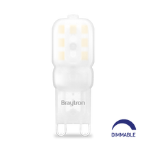 Load image into Gallery viewer, BRAYTRON ADVANCE LED BULB 3W G9 360D 220v 2700K
