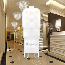 Load image into Gallery viewer, BRAYTRON ADVANCE LED BULB 3W G9 360D 220v 2700K
